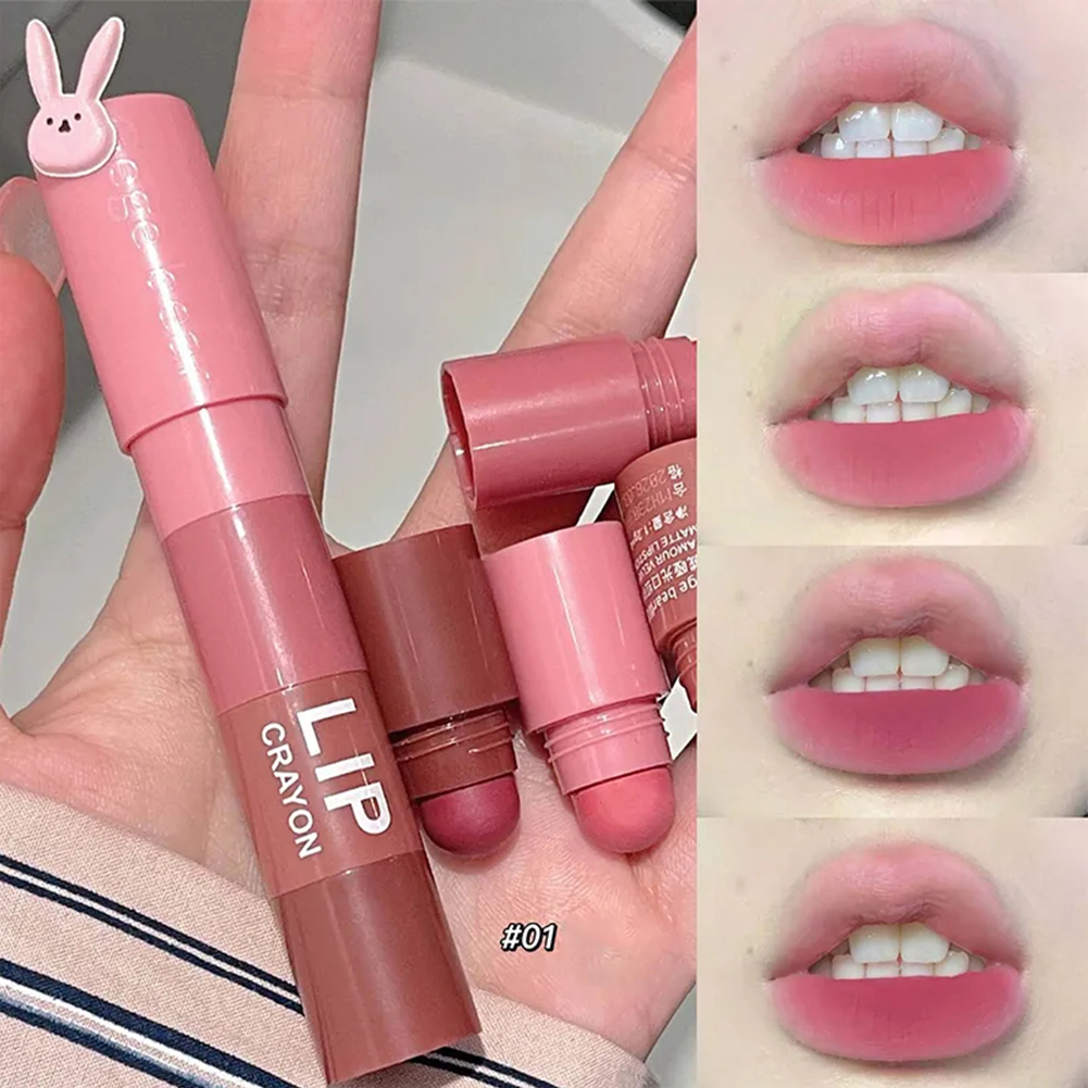 【YOUKUN】Son bút chì không dính Cup xách tay Son bóng Matte Velvet Lipstick bút giá rẻ thích hợp son môi cô gái mộ trang điểm môi