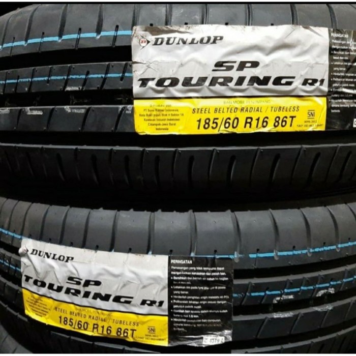 PROMO Dunlop Sp Touring R1 Size 185/60 R16 Ban Mobil Mazda 2, Geely MK, Toyota Vitz & Yaris Harga 710,000 rupiah*Gratis Ongkir