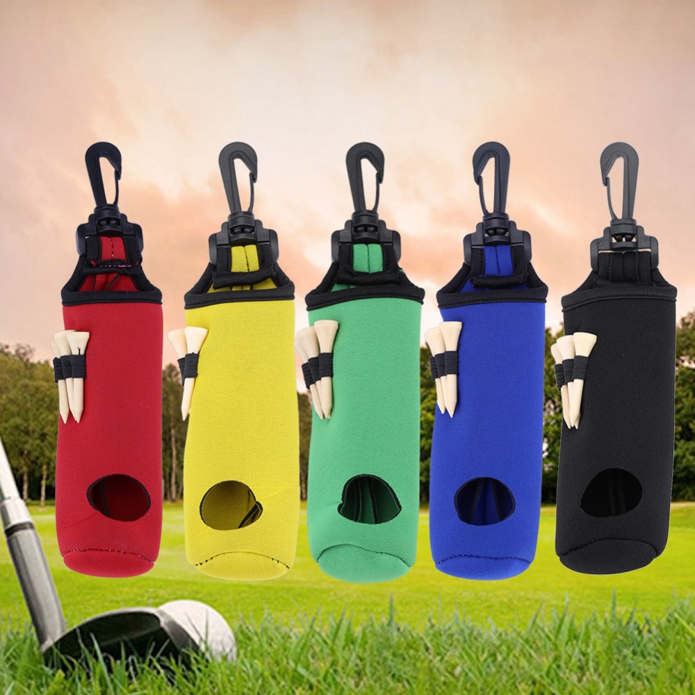 K0K4DQ Mini Neoprene Golf Training Waist Bags Waist Pouch Sports Bag Balls
