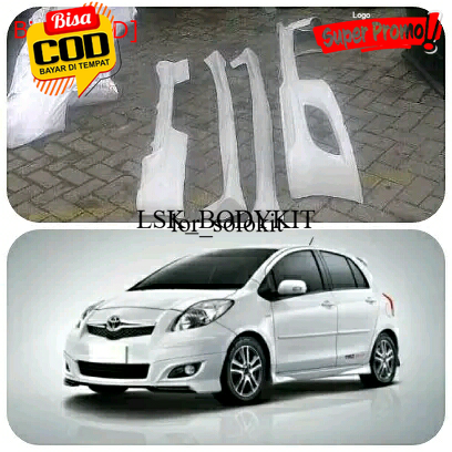 bodykit toyota yaris trd2 2006-2011 GRADE A Harga 1,200,050 rupiah*Gratis Ongkir