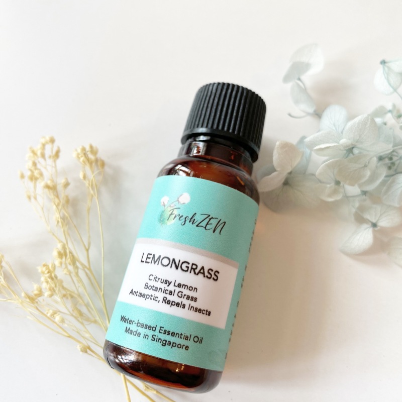 Buy FreshZEN Refreshing Mint Bundle of 4 30ml Essential Oil Collection. Spearmint, Eucalyptus, Tea Tree, Lemongrass. Aromatherapy Humidifier Singapore