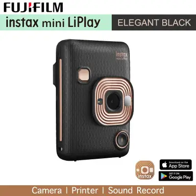 FUJIFILM INSTAX Mini LiPlay Hybrid Instant Camera - FREE GIFT WORTH $90.70