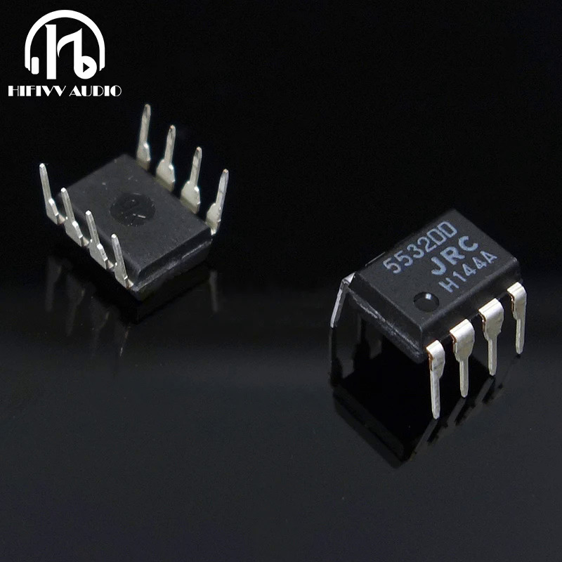 Jrc5532 Bộ khuếch đại hi-fi phụ kiện kênh đôi hoạt động AMP jrc5532 chip IC OP AMP