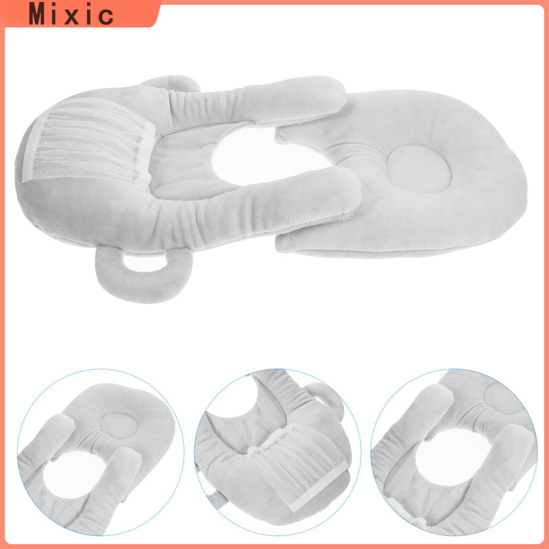 Mixic Giá Đựng Bình Sữa Bé Tự Ăn Đệm Di Động Sơ Sinh Bình Sữa Giá Đỡ Gối