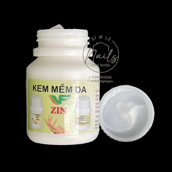 Kem mềm da Zin, kem mềm da làm móng