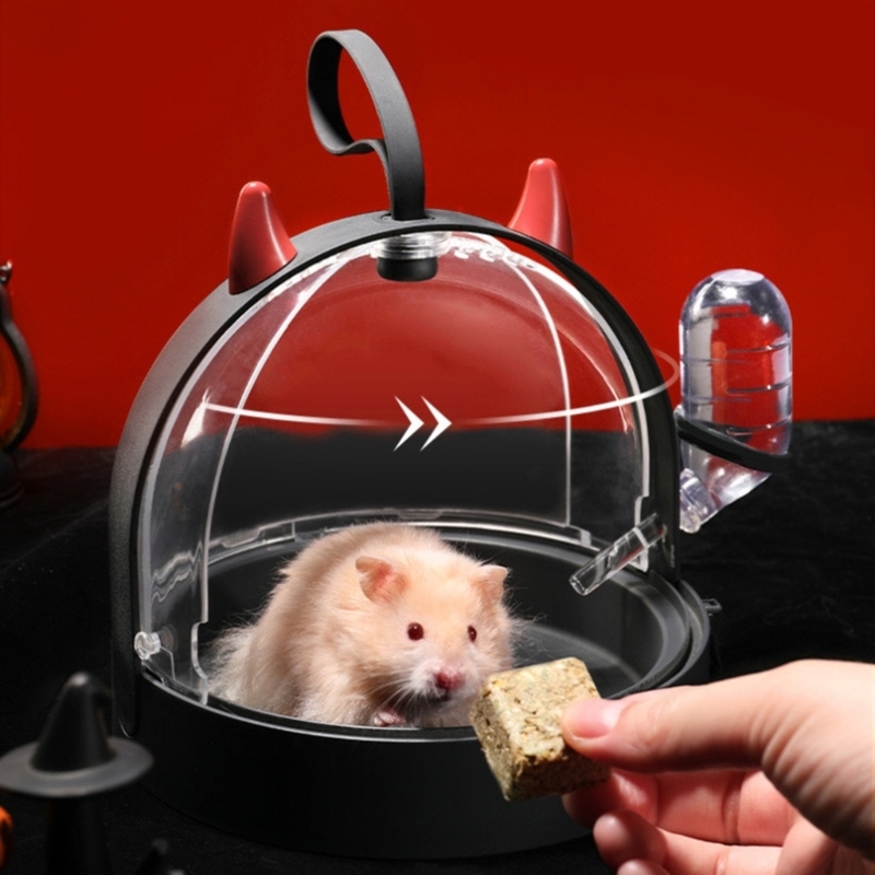 Hamster cage TM wprhck Saco de transporte hamster pequeno animal bonito