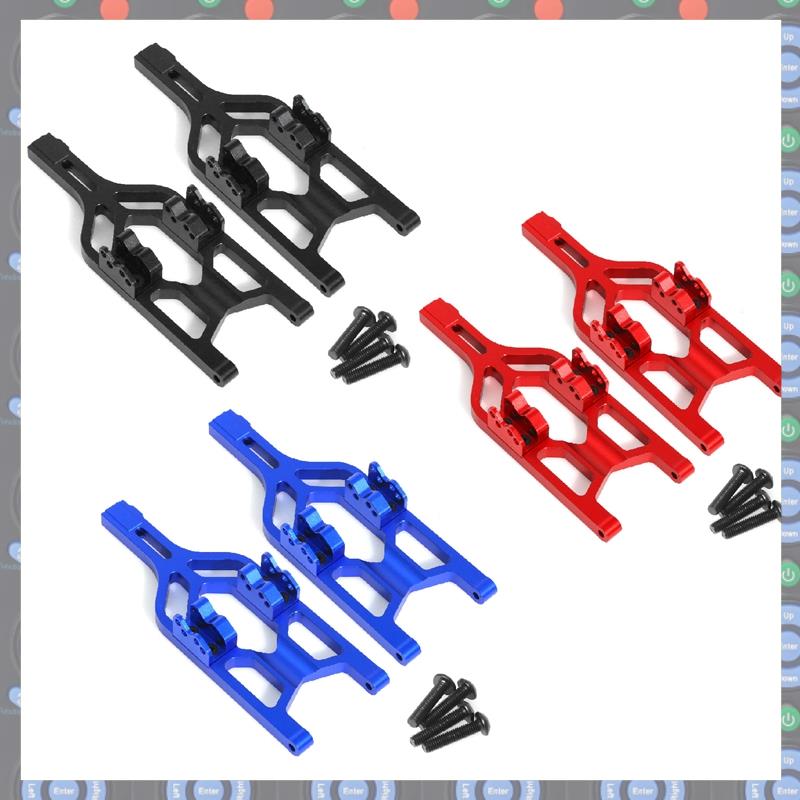 (WOMC) RC Car Upgrade Back & Forth Lower A Arm Swing Arm Kit for 1/10 E-/T- RC Car Upgrade Parts - 2