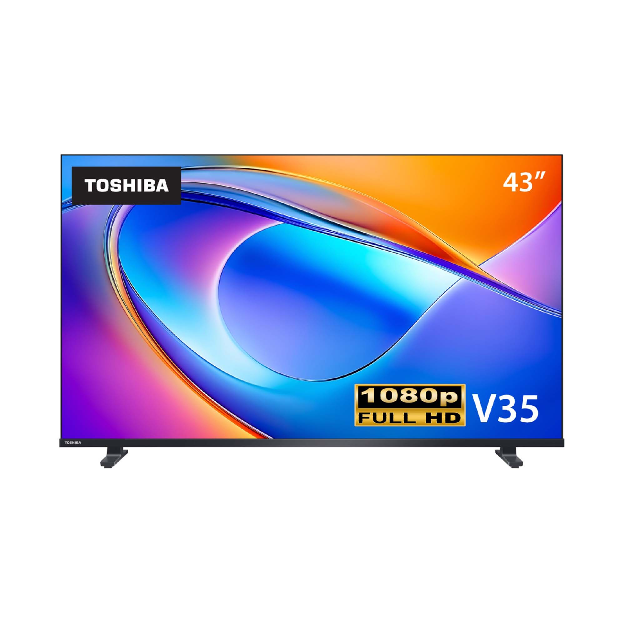 TOSHIBA LED TV 43" FULL HD VIDAA 43V35RP ราคา 10,761 บาท*ส่งฟรี