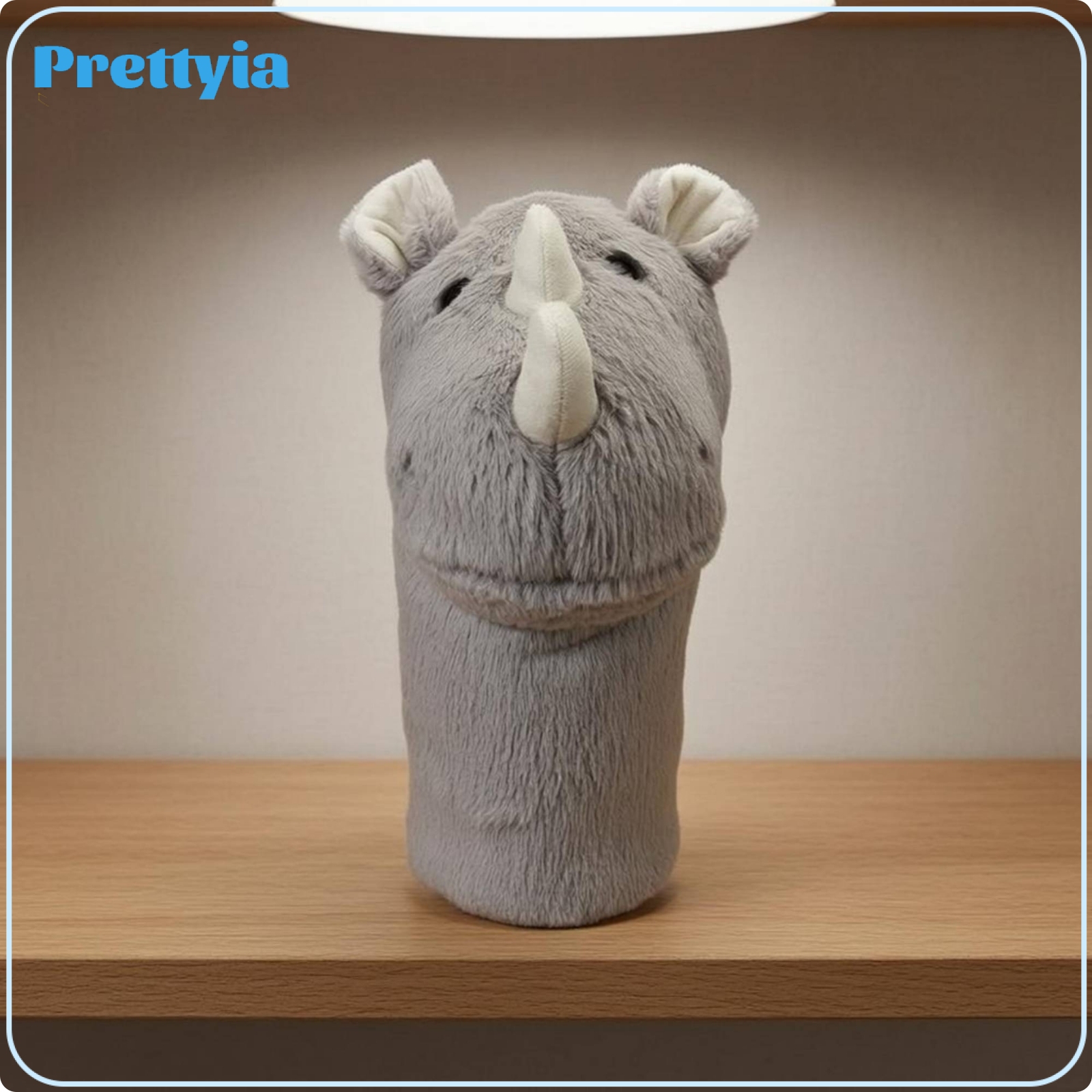 Prettyia Furry Rhino Driver Head Cover Soft Soft Fabric Driver Headcover Gray Sports Accessory Cute ราคา 20,629 บาท*ส่งฟรี