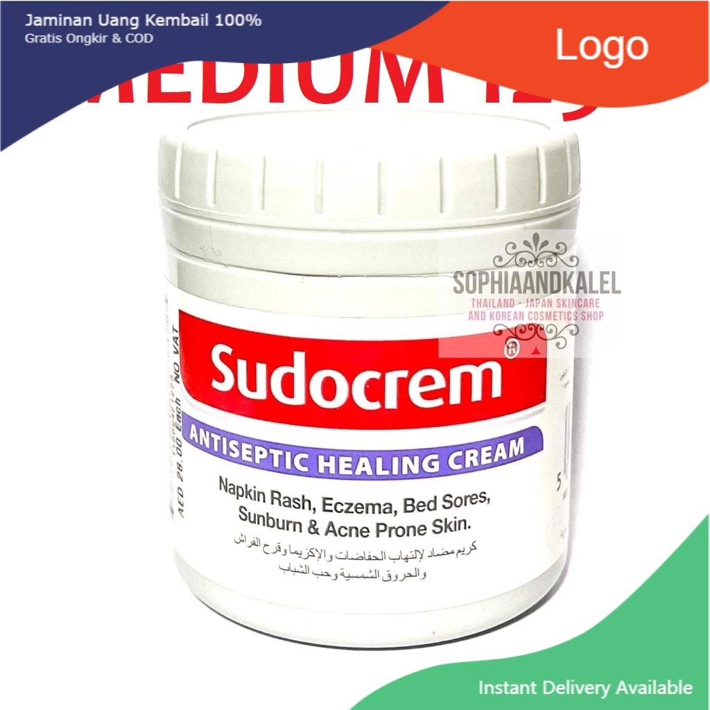 Welcome to our store!100% Authentic SUDOCREM Antiseptic Baby Skin Healing Cream (Made in Ireland) (125g)