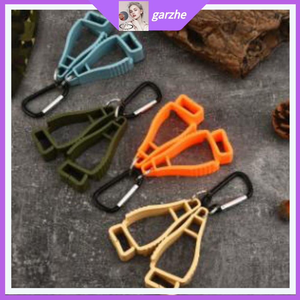 GARZHE24272 Lớn Giá đỡ kẹp găng tay Nhựa Có hai đầu Kẹp găng tay bảo hộ lao động  Chống mất Kẹp giữ đồ nghề Vật tư bảo hộ lao động