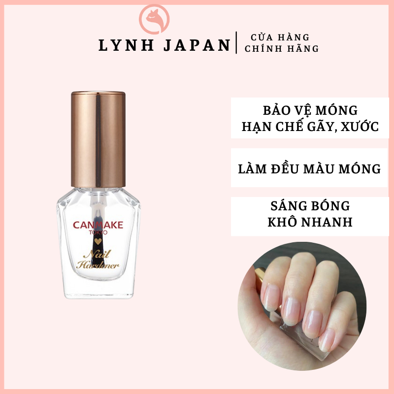 Sơn Nền Cứng Móng Dưỡng Móng Canmake NNH Nail Hardener Nhật Bản