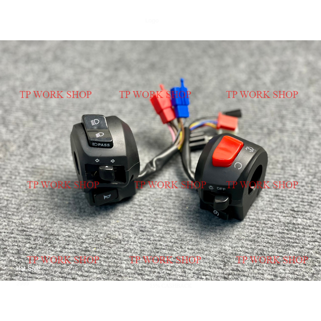 Cùm công tắc exciter 2019 gắn nhiều dòng xe sirius satria vario exciter