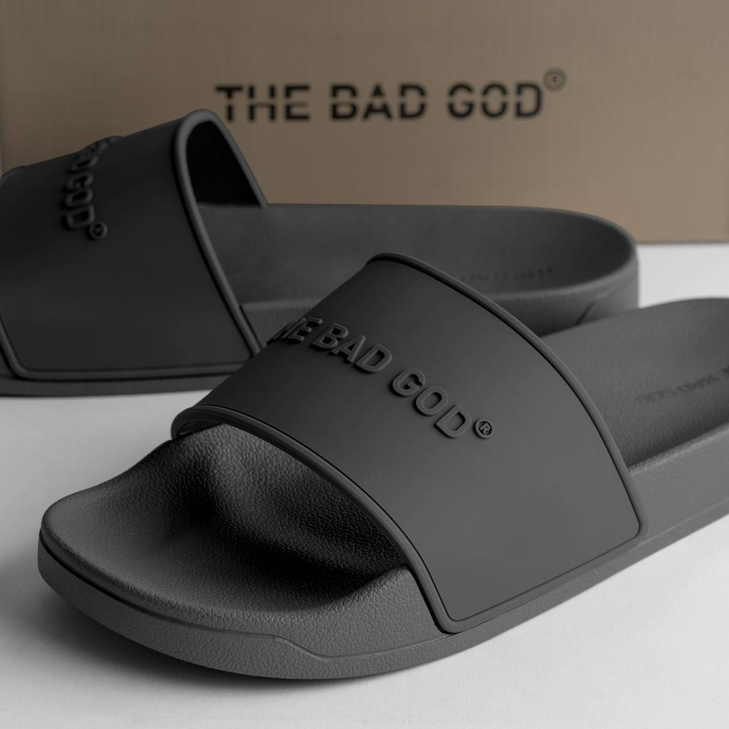 AARAER Dép quai ngang slipper The Bad God Basic X01 fullblack fullbox 32A