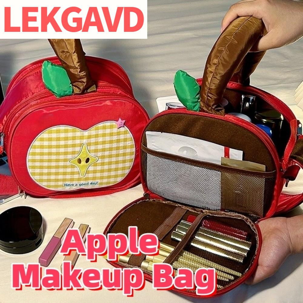 LEKGAVD ที่เก็บของ กระเป๋าแต่งหน้าลายผลไม้ จัดการ แบบพกพา ภาชนะเครื่องสำอางสำหรับการเดินทาง การ์ตูน ความจุขนาดใหญ่ กระเป๋ากล้องกันน้ำ ที่เก็บสายเคเบิลข้อมูล ราคา 755 บาท*ส่งฟรี