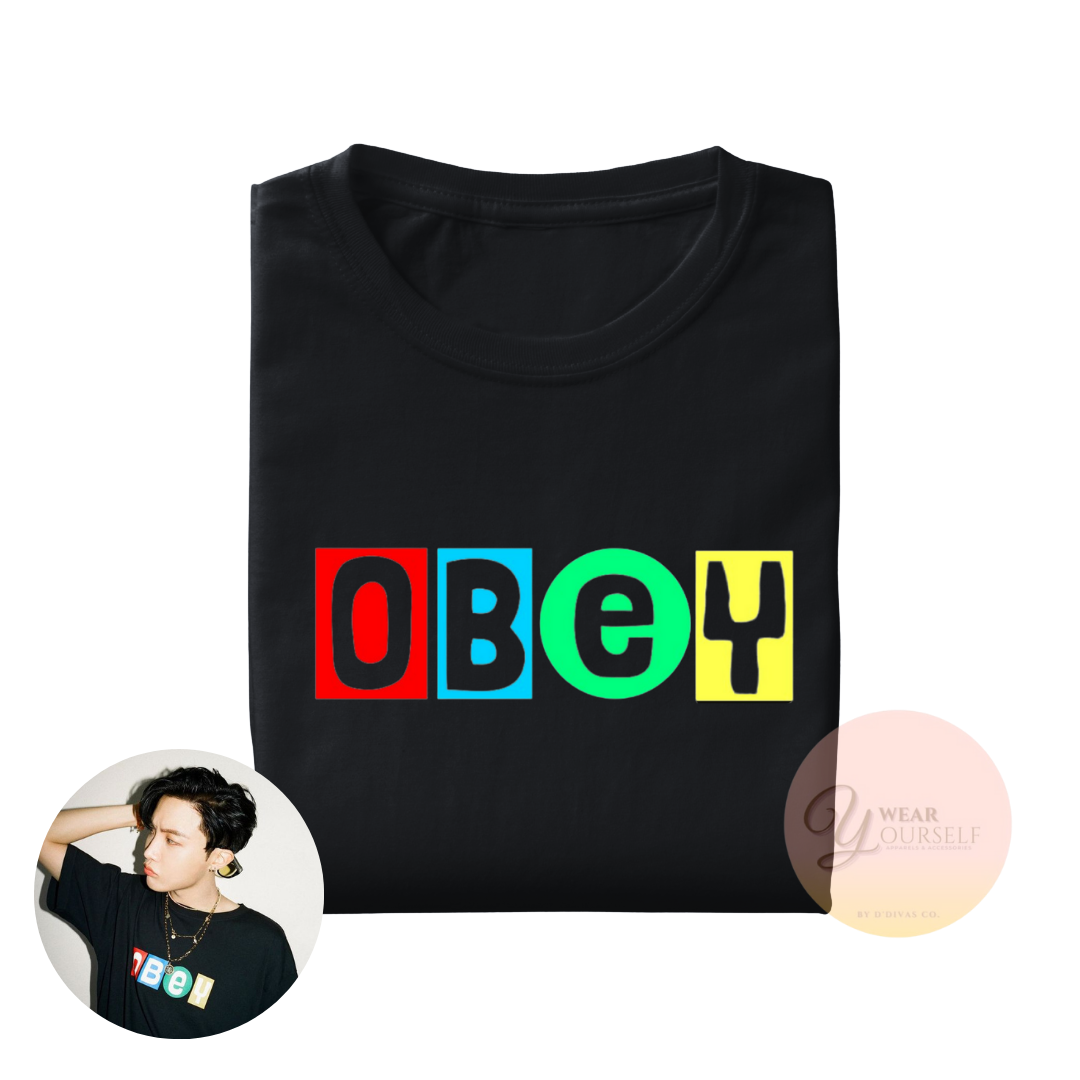 Shop Bts Jhope Tshirt Obey online 
