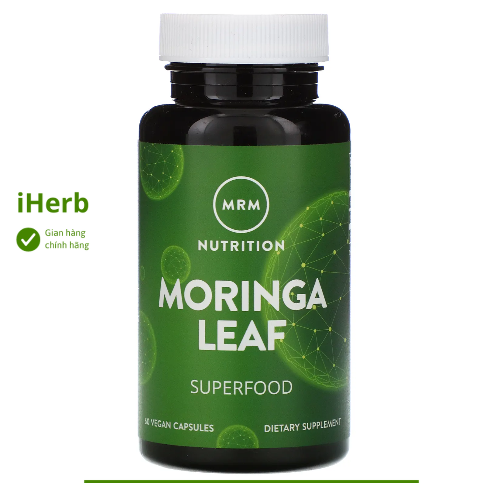 Moringa Leaf, MRM Nutrition, 60 Vegan Capsules - iHerb Vietnam