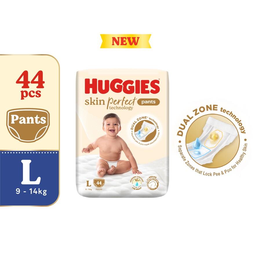 HUGGIES Skin Perfect Pants Diaper L 44s - Dual Zone Technology For Healthy Skin