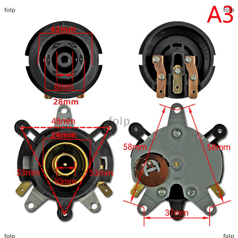 [COD] folp 1 bộ ấm đun nước điện phụ kiện Coupler Chất lượng cao Ấm đun nước điện phụ kiện kiểm soát nhiệt độ kết nối ổ cắm trên và dưới căn cứ của ấm đun nước điện - 3