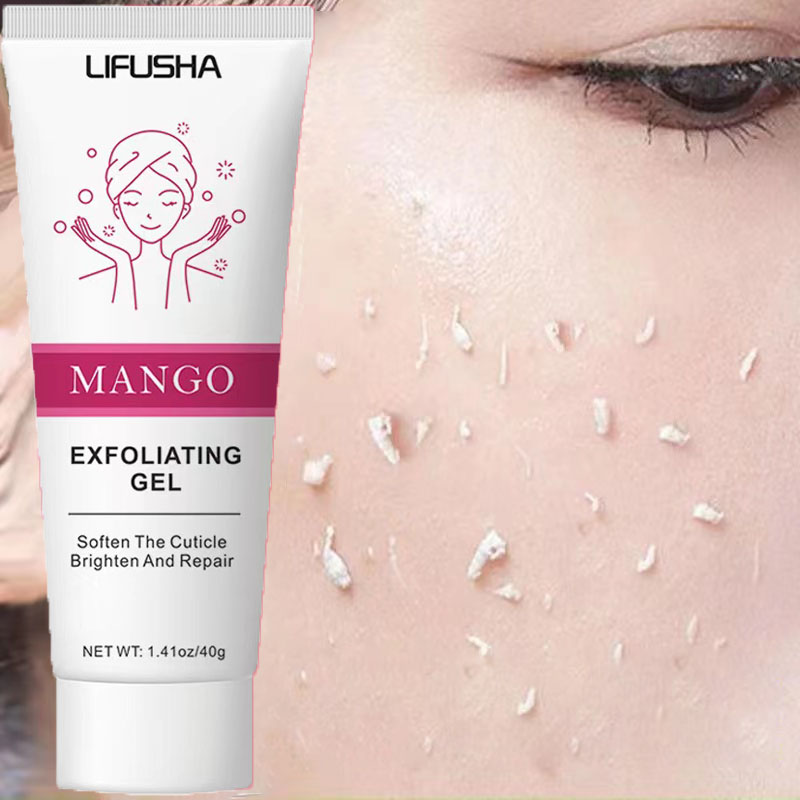 Gel tẩy tế bào chết cho mặt Tẩy tế bào chết da mặt Loại bỏ sâu Làm sạch tất cả các loại da Kem tẩy tế bào chết dưỡng ẩm mịn da - intl