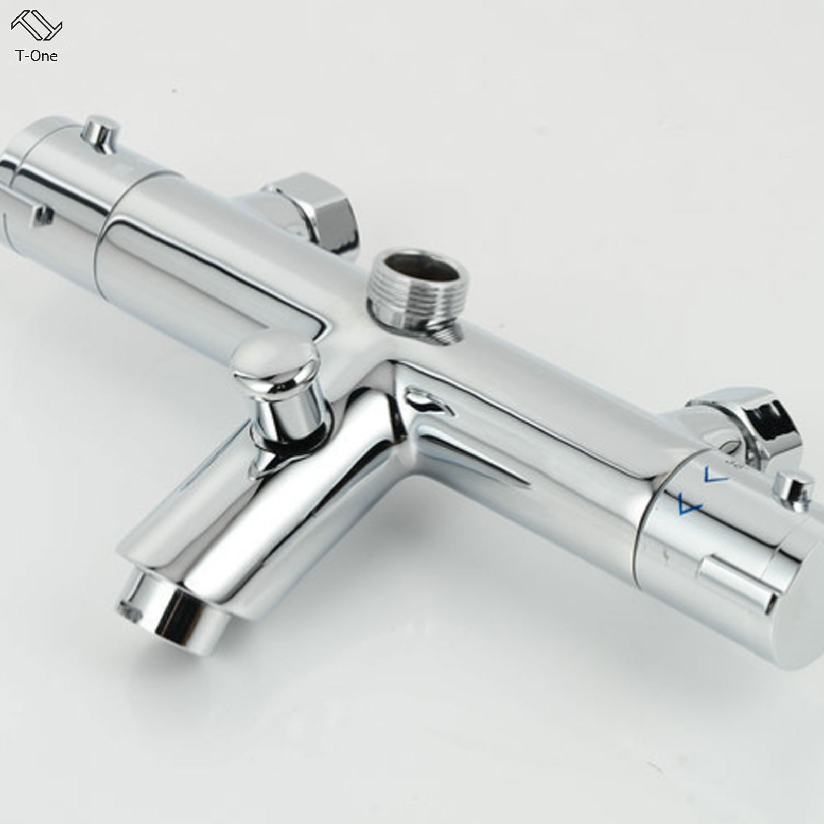 Van điều khiển nhiệt độ thông minh T-ONE dễ lắp đặt Thiết kế vòi không gỉ cho hệ thống vòi hoa sen vòi nước nhà tắm