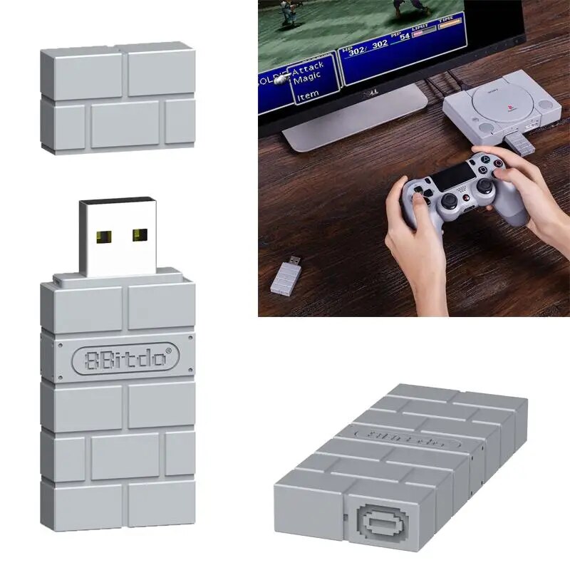 Hot vé Xách Tay USB không dây Bluetooth Adapter Gamepad cho Phụ kiện chơi game