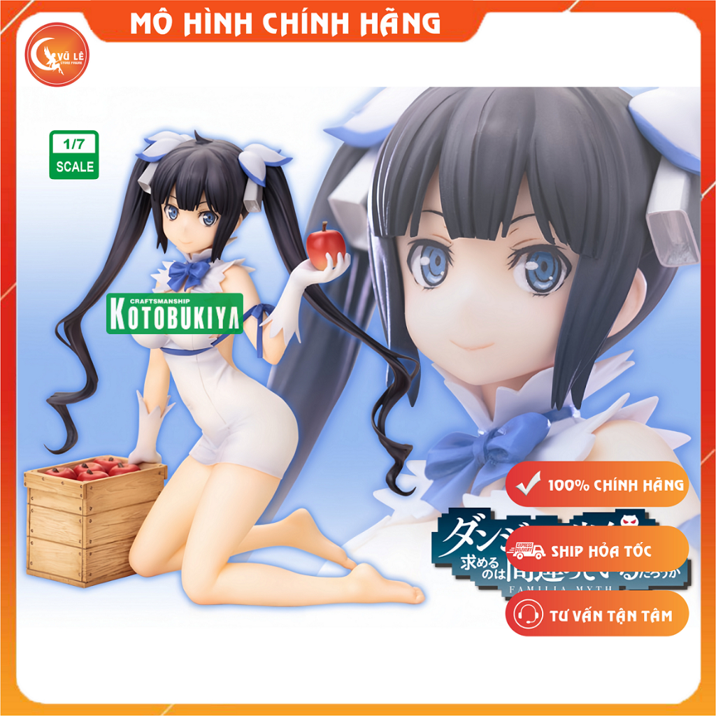 Mô hình DanMachi Hestia 1/7 Scale Figure chính hãng Kotobukiya Nhật Bản