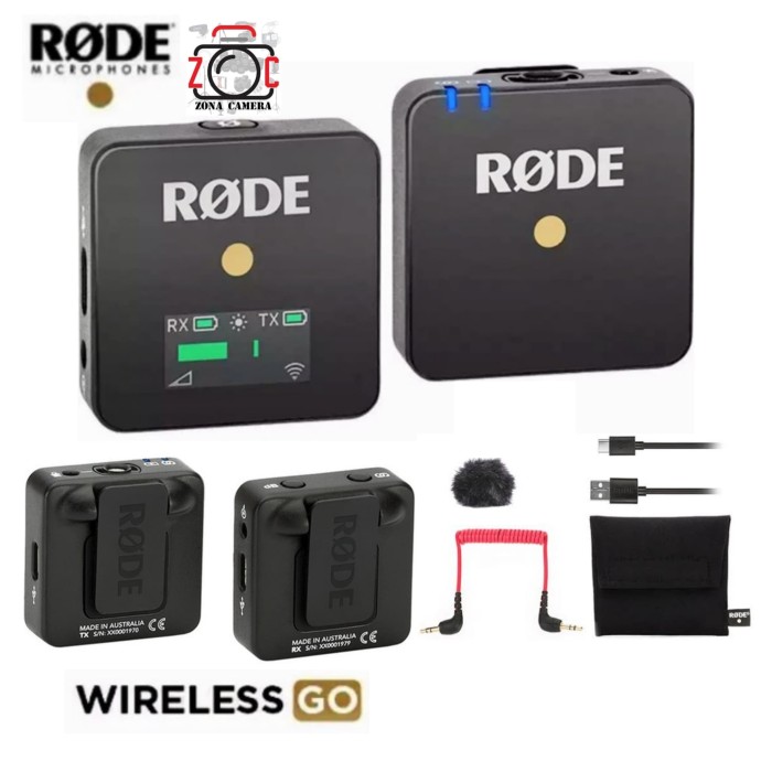 RODE WIRELESS GO MICROPHONE COMPACT SYSTEM WIRELESS THE WORLD SMALLEST Giá 4,214,000 Đồng*Miễn phí vận chuyển