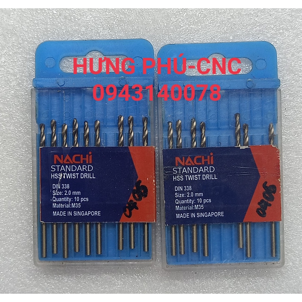 Mũi khoan inox nachi, fr135, ft135