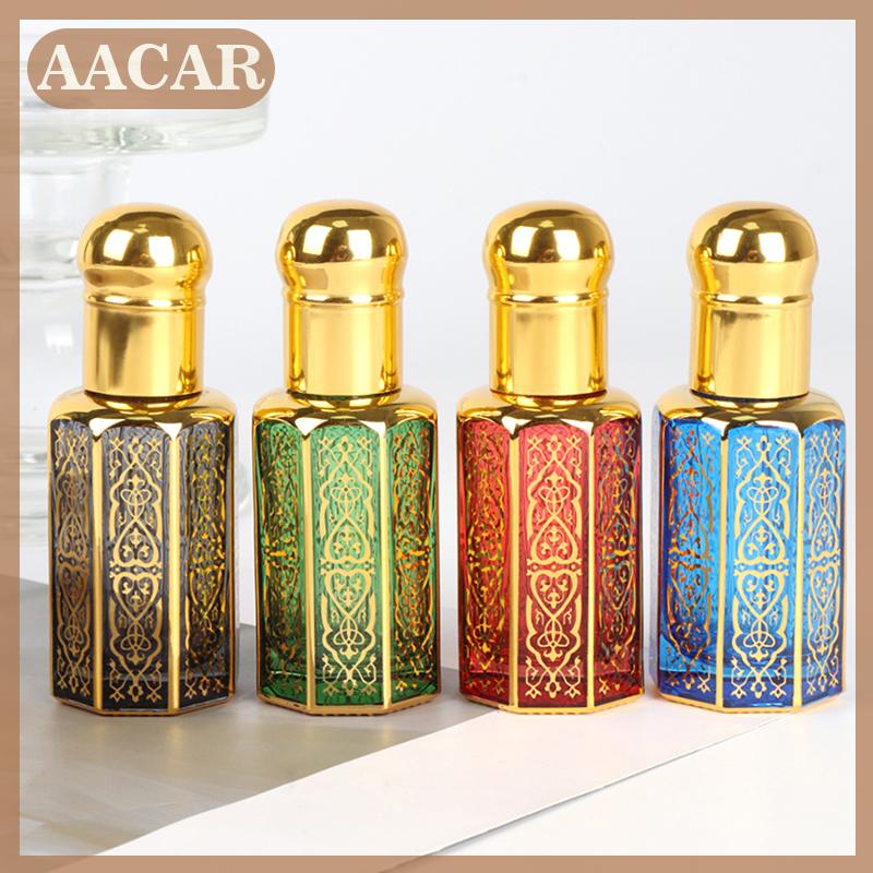 AACAR Xách tay 12ml tinh dầu con Lăn chai rỗng chai cao cấp Nước Hoa Con Lăn chai massage ứng dụng mẫu thủy tinh