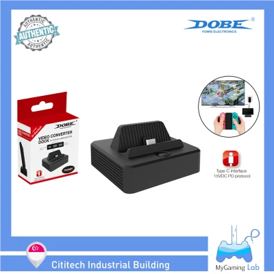 [SG Wholesaler] DOBE HDMI Video TV Converter Mini Dock for Nintendo Switch & Switch OLED