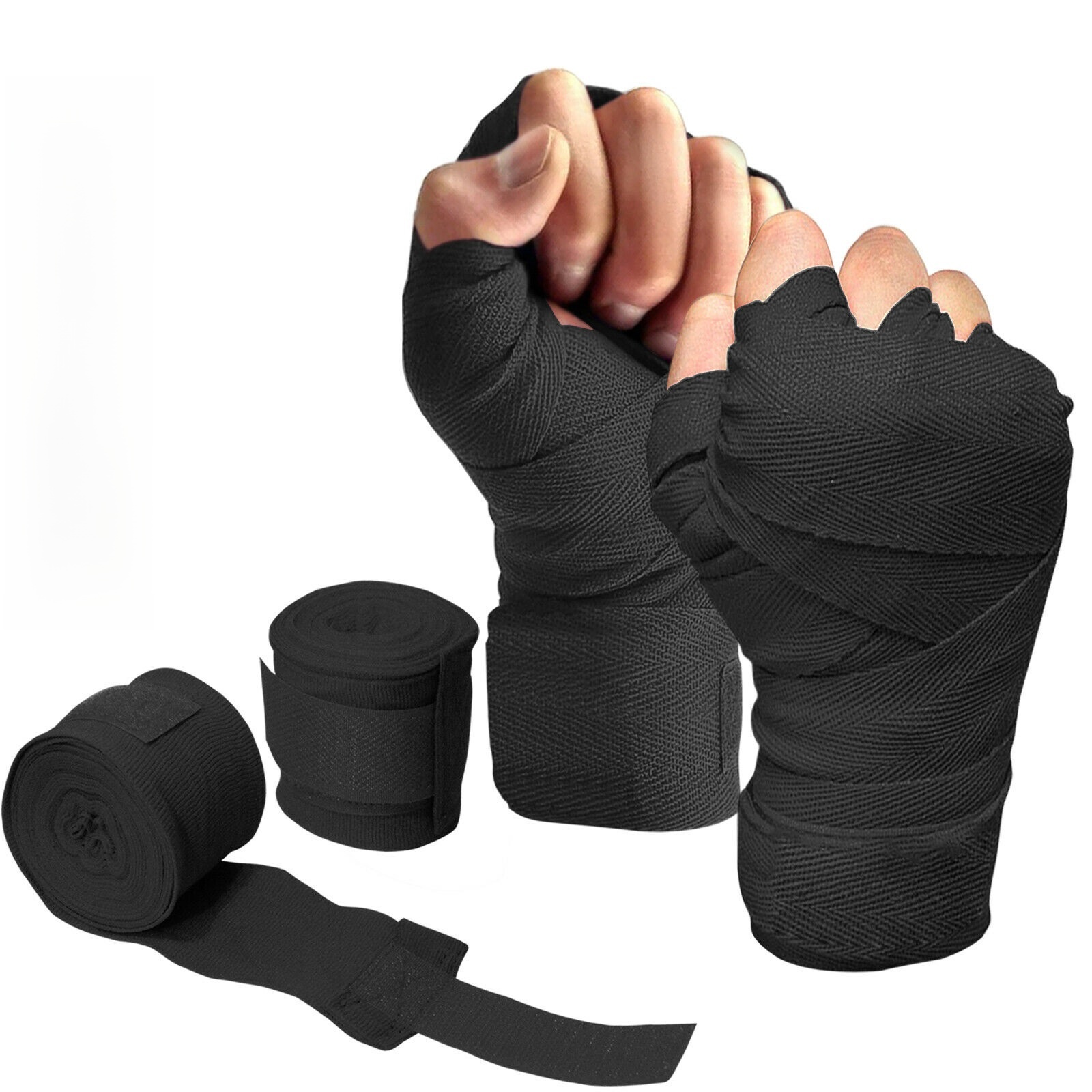 Pair of Hand wraps, Weightlifting , boxing patti, boxing gloves wraps, boxing bandages, writs wraps, Hand Wrap Bandages, Boxing Hand Wraps, Hand Wrist Grip, Wrist Strap, Kickboxing, Karata Martial arts