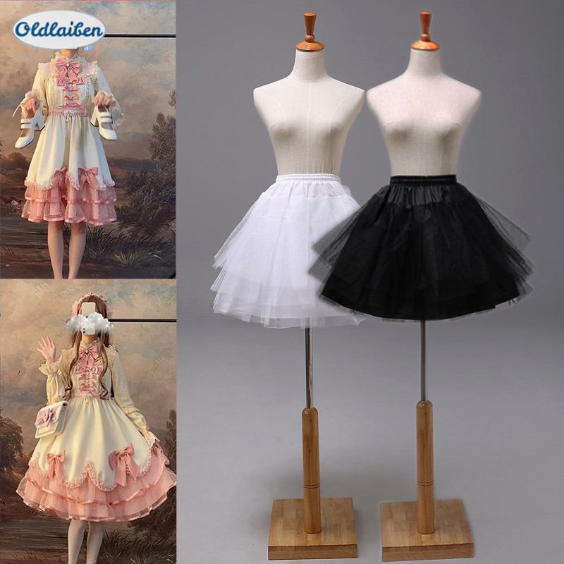 Oldlaiben กระโปรงสุ่ม 45cm โลลิต้า สุ่มเจ้าสาว ใส่ข้างในให้กระโปรงพองสวย ราคา 107 บาท*ส่งฟรี