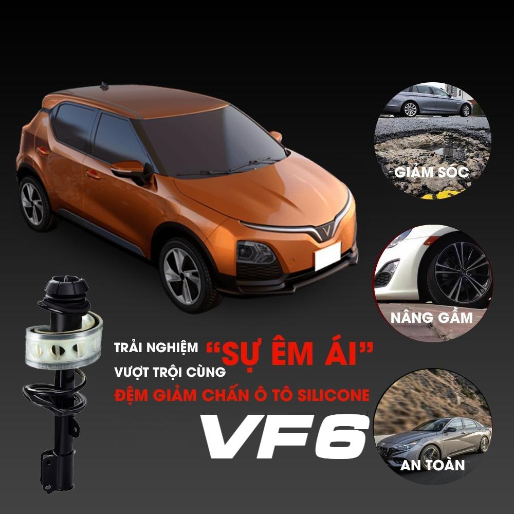 Đệm giảm trấn cho giảm sóc xe ô tô VINFAST VF6 Đệm Lò Xo Giảm Sốc Thụ Động Giảm Rung Lắc