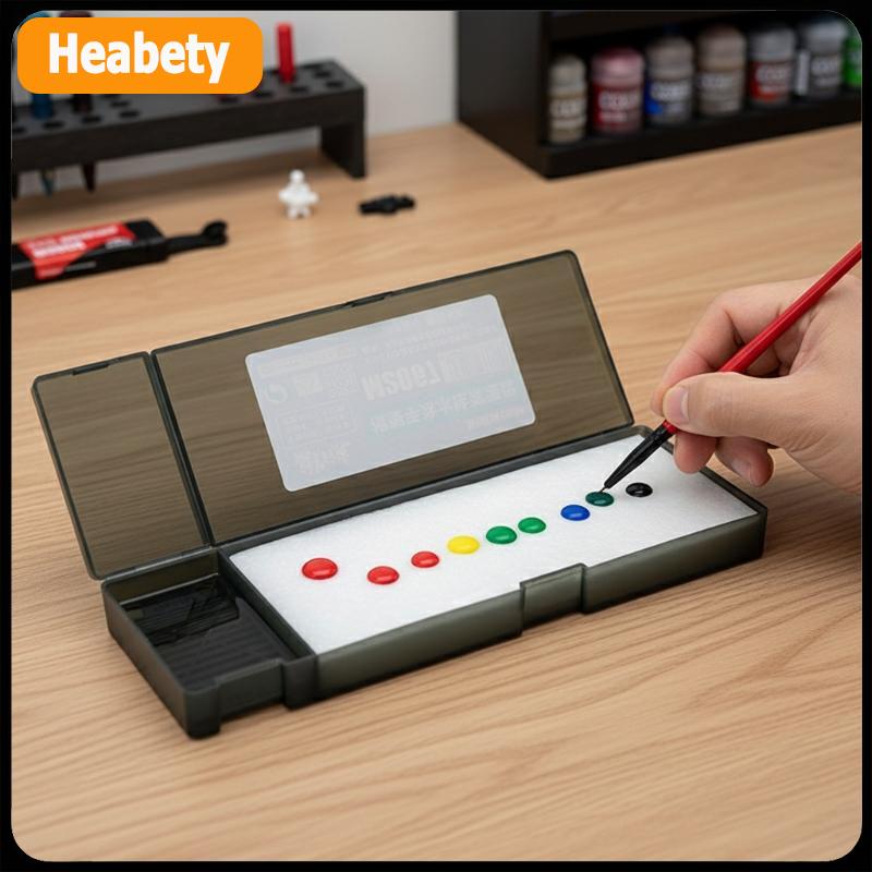 【2-3 ngày giao hàng】 Ướt Palette Tray cho waterbased Acrylic sơn 20 ngăn độ ẩm bị khóa sơn công cụ cho Mô hình màu nghệ sĩ