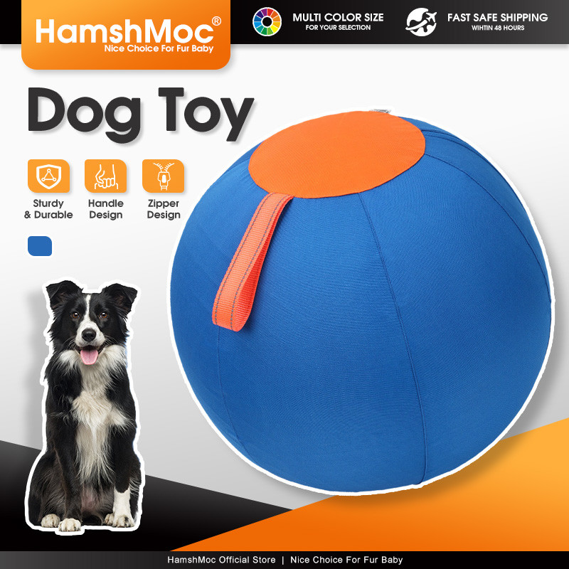 HamshMoc Inflatable Dog Ball Toy Interactive Play Chew Resistant Outdoor Toy For Large Breed Dogs ราคา 1,181 บาท*ส่งฟรี