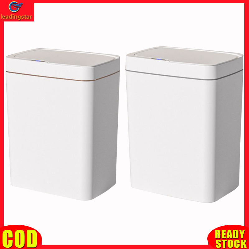 4.8 Gal Bathroom Trash Can, Small Smart Automatic Motion Sensor Garbage Can With Lid, Touchless Motion Sensor Waterproof Plastic Trash Bin For Kitchen Toilet ราคา  553 บาท*ส่งฟรี