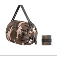 Turtle Foldable Shopping Bag with Zip / Recycle Bag / Portable Reusable Sling Bag