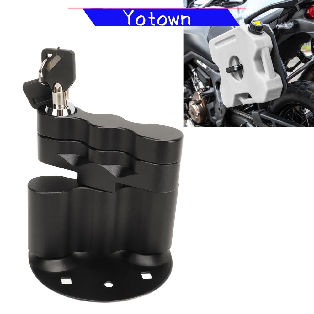Yotown Gas Can Pack Mount An toàn Bình chứa nhiên liệu Khóa Thiết kế bền bỉ Nước-cho PM Hộp lưu trữ nhiên liệu Cắm trại Chuẩn bị khẩn cấp Xe máy Xe thuyền Giá 654,000 Đồng*Miễn phí vận chuyển