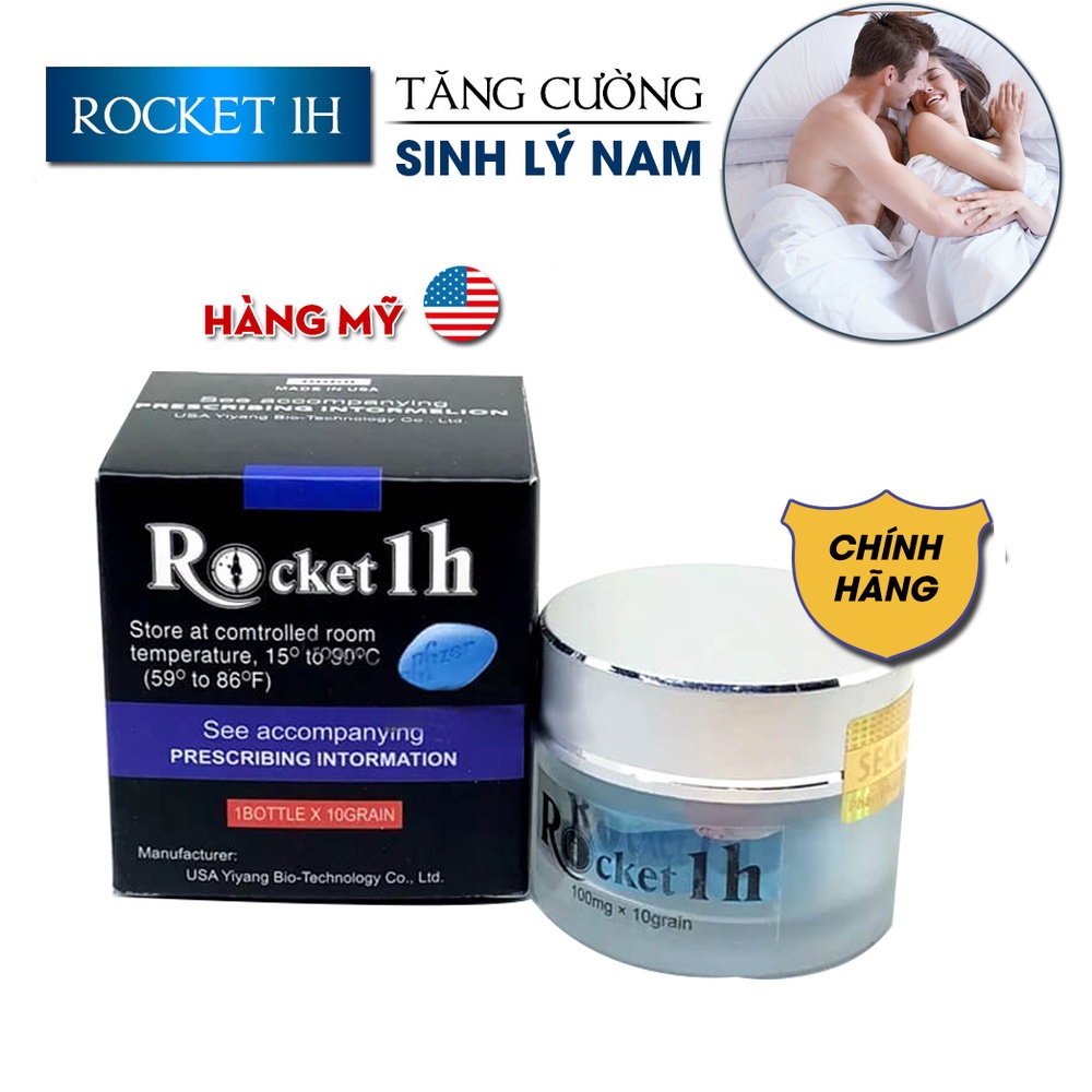 [Cực Mạnh] Rocket 1h - Bổ Thận Tráng Dương - Tăng Cường Sinh Lý - Kéo Dài Cuộc Yêu Tới 1H, Sản Phẩm 