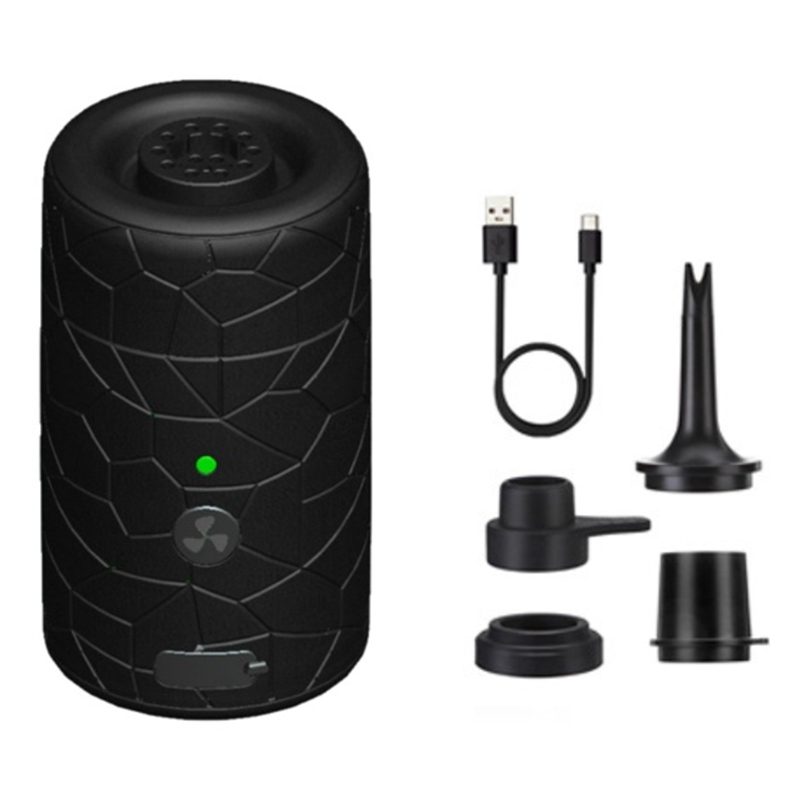 Mini Electric Air Pump for Inflatables Portable Air Mattress Pump Rechargeable Air Pump for Pool Flo