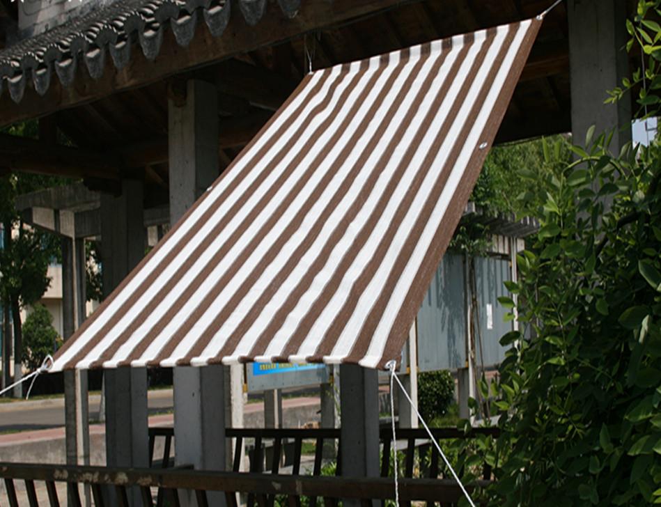 0.9x1m Sun Shade Mesh Net 80% UV Blocking Awning Canopy Outdoor Garden Sun Shelter UV Protection Plant Cover Color Stripe