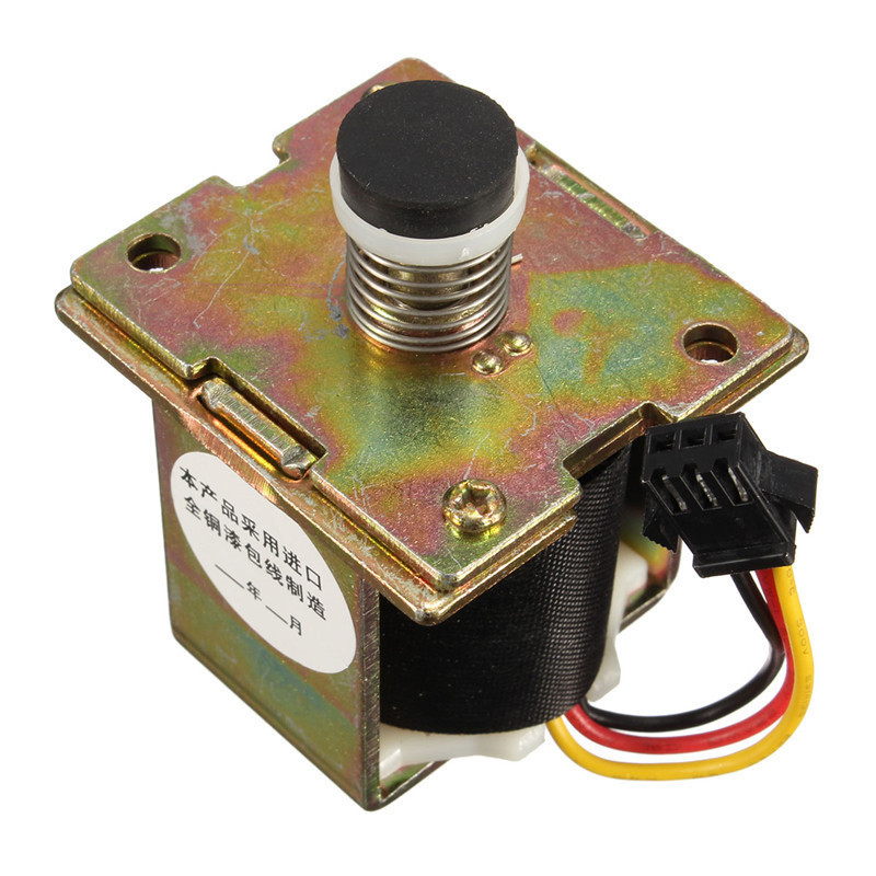 Mensi  3v Rubber Head Diameter Magnet Solenoid Electromagnet Valve With 3 Terminal Self Suction For Gas Water Heater 3pcs