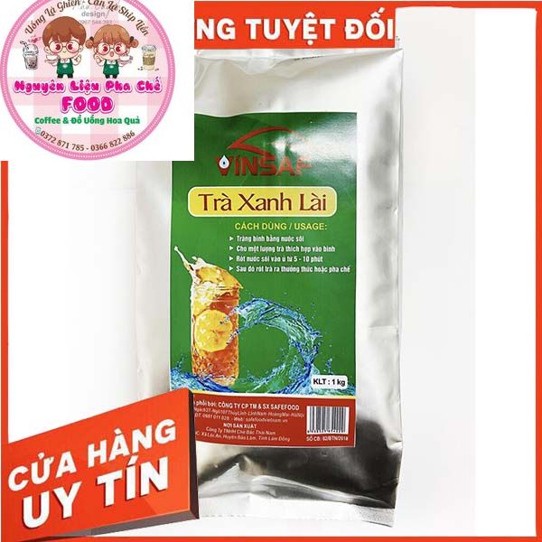 Trà lài chuyên dụng pha chế trà chanh - trà quất - trà hoa quả - gói 1kg