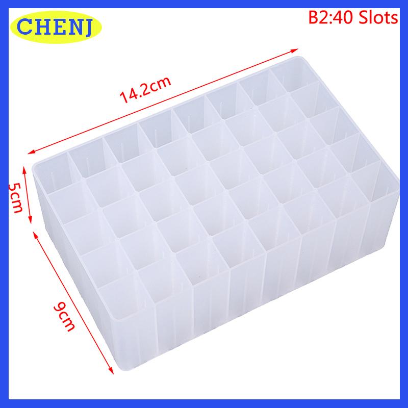 CHENJ 12 30 40 khe cắm Bút Đánh Dấu lưu trữ chủ bàn chải bút chì giá bảng đứng tổ chức