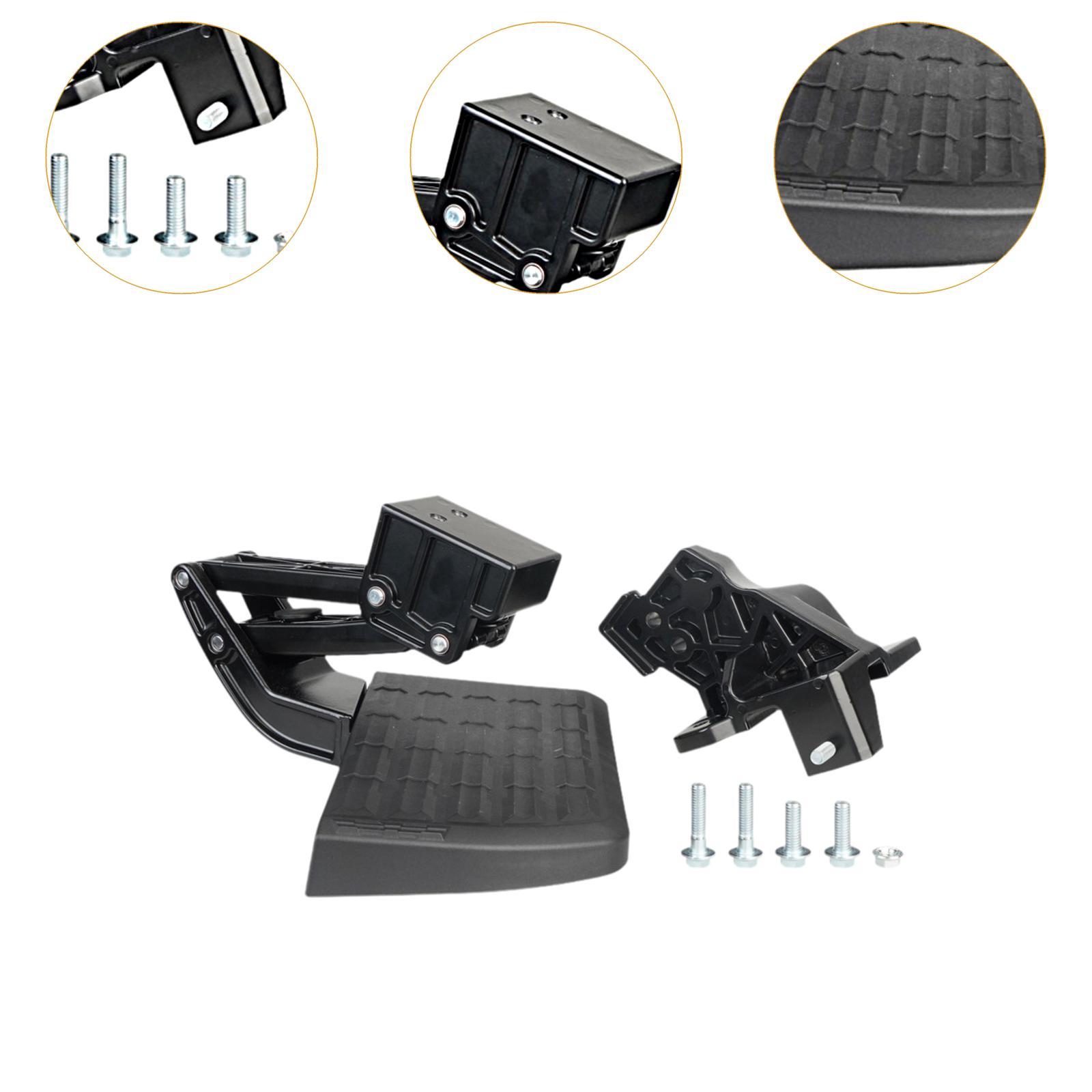 Miracle Shining Rear Trunk Step Tailgate Trunk Step,Folding Truck Step,Easy Installation Nonslip Retractable Snubber Step for 2022-2024 ราคา 4,889 บาท*ส่งฟรี