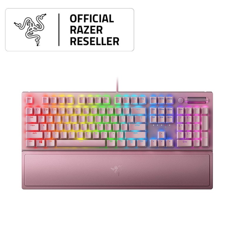 Razer BlackWidow V3 Quartz Edition (Green switch) — Mechanical Gaming Keyboard with Razer Chroma RGB Singapore