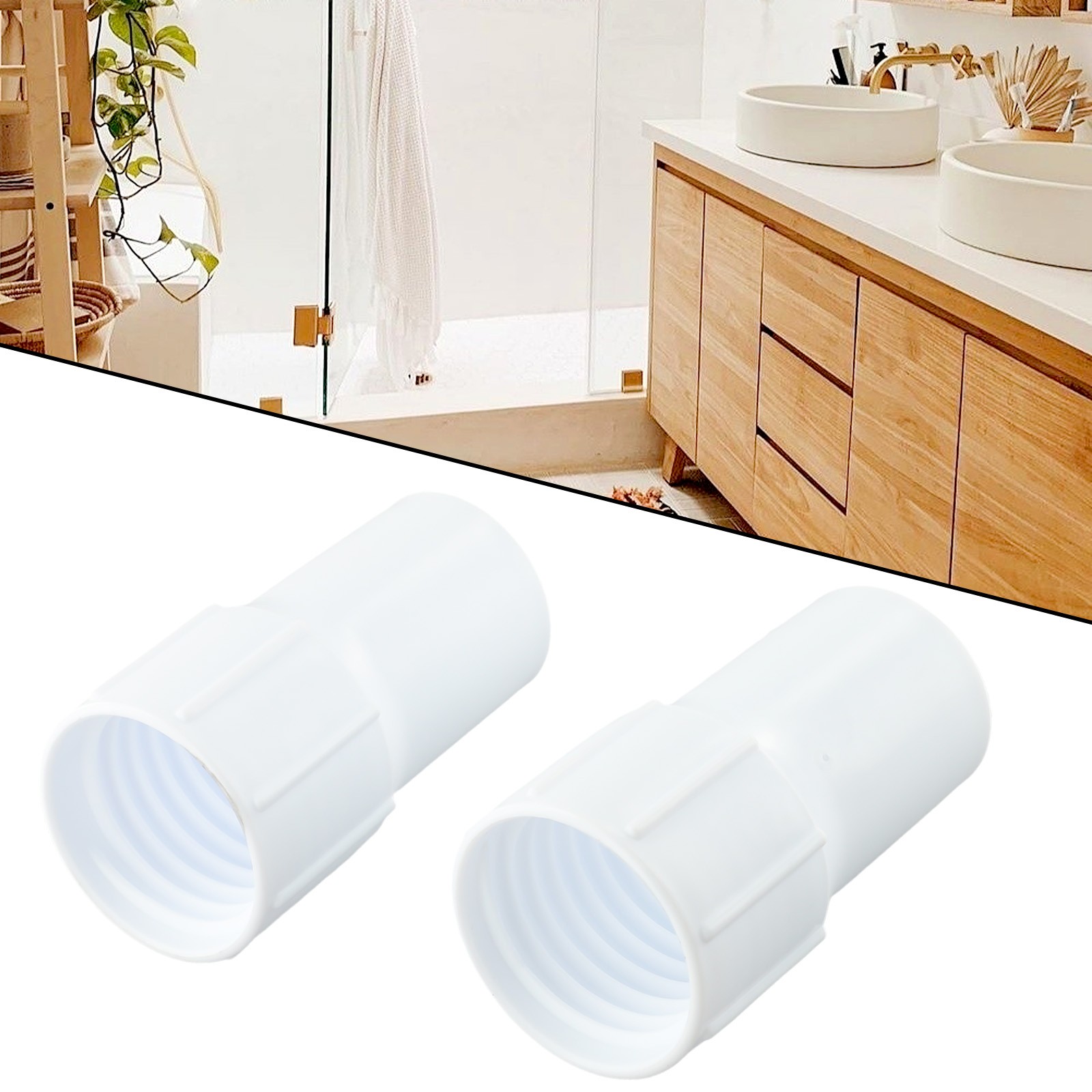 【Beautyer】 ống chân không hồ bơi chất lượng cao 2pcs cuối Cuff cho hồ bơi tay trái hồ bơi vòi cá tuyết