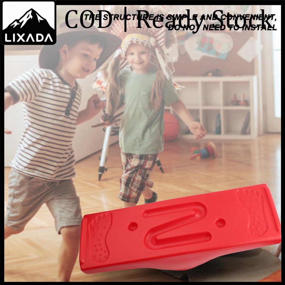 โมเดลฟิกเกอร์ อาร์ตทอย กล่องสุ่มของสะสม ของเล่นและโมเดลสะสม LIXADA Sensory Integration Toy Children Balance Board PE Material for 3 Years Old Above