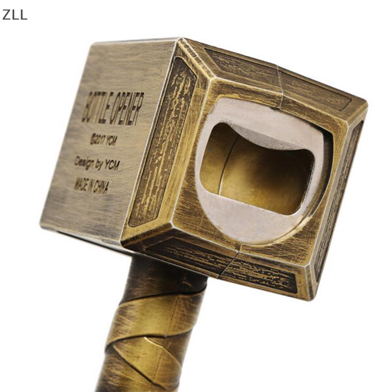 ZLL 1 cái dụng cụ mở chai bia búa đóng chai tay cầm bia hình Thor dụng cụ mở chai bia